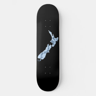Skateboard Aotearoa NZ - 3 islas más grandes en Te Reo Māori 
