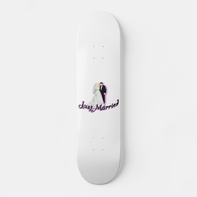 Skateboard Apenas casado casando pares (Anverso)