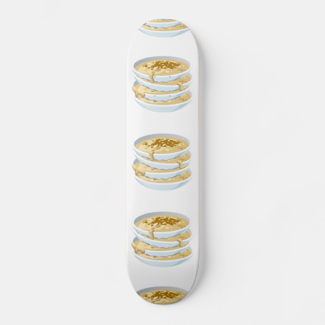Skateboard Aplejor de comida de Glitch (Anverso)