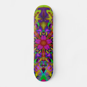 Skateboard Apófisis Kaleidoscope Arte Fractal - II