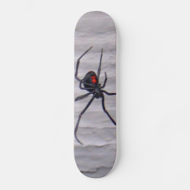 Skateboard araña de la viuda negra (Anverso)