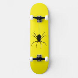 Skateboard Araña Negra Desciende