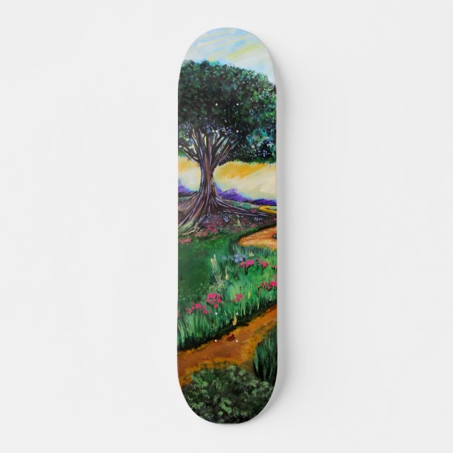 Skateboard Árbol De Imaginación (Anverso )