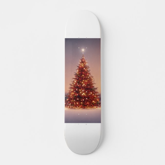 Skateboard Árbol de Navidad (Anverso )