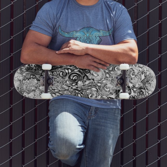 Skateboard Árbol De Vida - Espirales Sale Estilo 1 (Exterior 3)