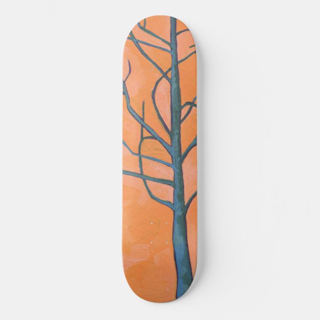Skateboard Árbol desnudo (Anverso)