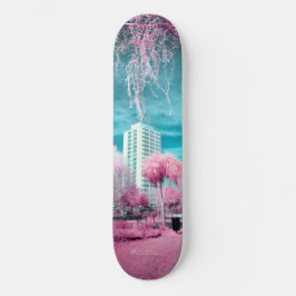 Skateboard Árbol rosa de palma