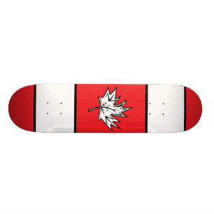 Skateboard Arce-Hoja-Monopatín