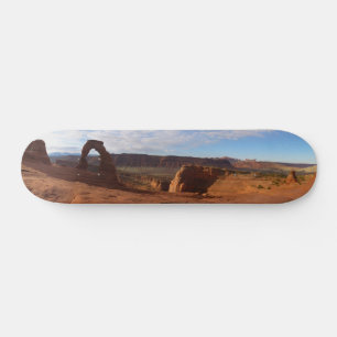 Skateboard Arco Delicado I en el Parque Nacional Arches