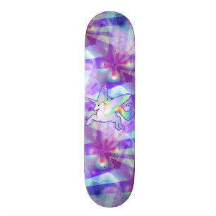 Skateboard Arco iris Alicorn