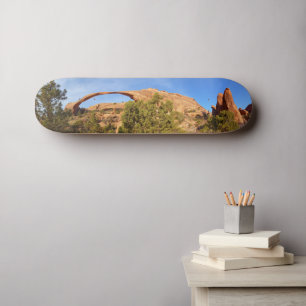 Skateboard Arco Paisaje en el Parque Nacional Arches