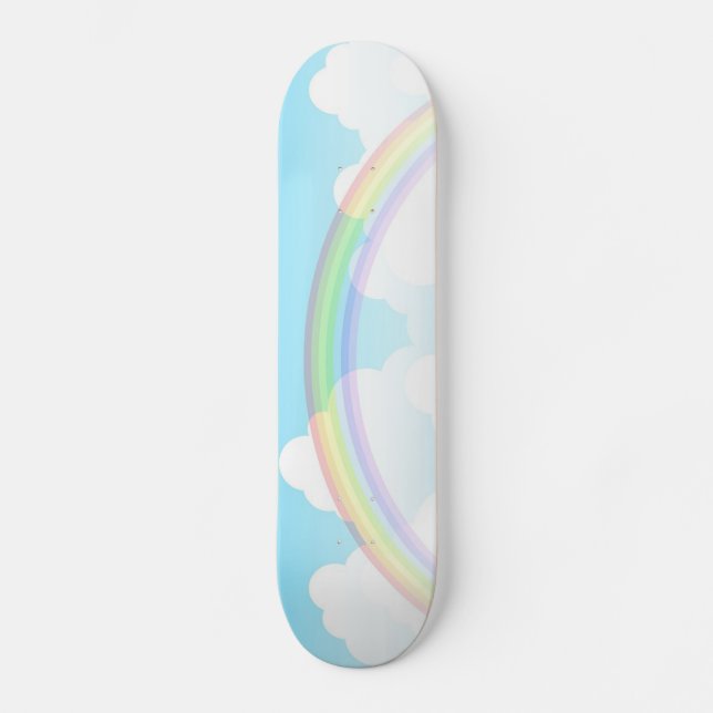 Skateboard Arcoíris (Anverso)