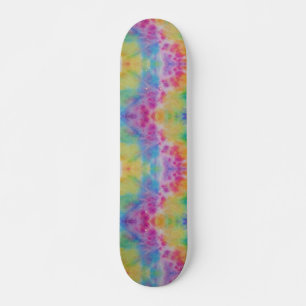 Skateboard Arcoiris Abstract Tie Dye