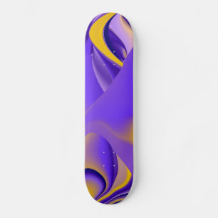 Skateboard Arcoiris abstracto