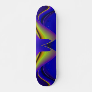 Skateboard Arcoiris abstracto