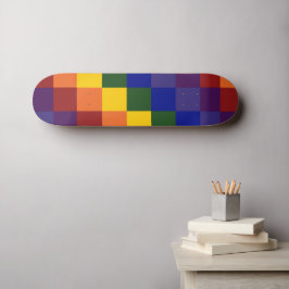 Skateboard Arcoiris bajo control