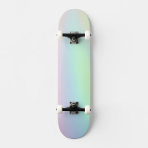 Skateboard Arcoiris pastel de color
