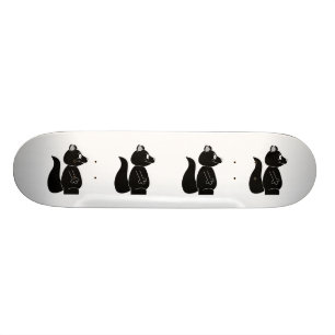 Skateboard Ardilla negra.