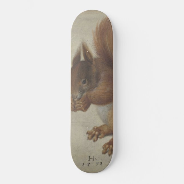Skateboard ardilla roja (por Hans Hoffmann) (Anverso)