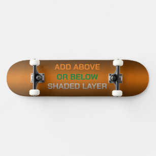 Skateboard Área sombreada A o B