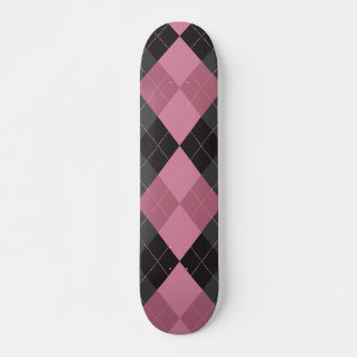Skateboard Argel rosa y negro