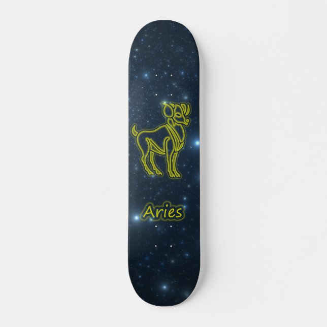 Skateboard Aries brillante (Anverso )