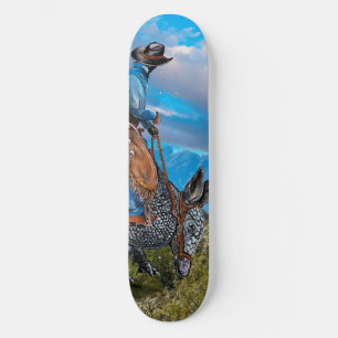 Skateboard Armadillo Cowboy