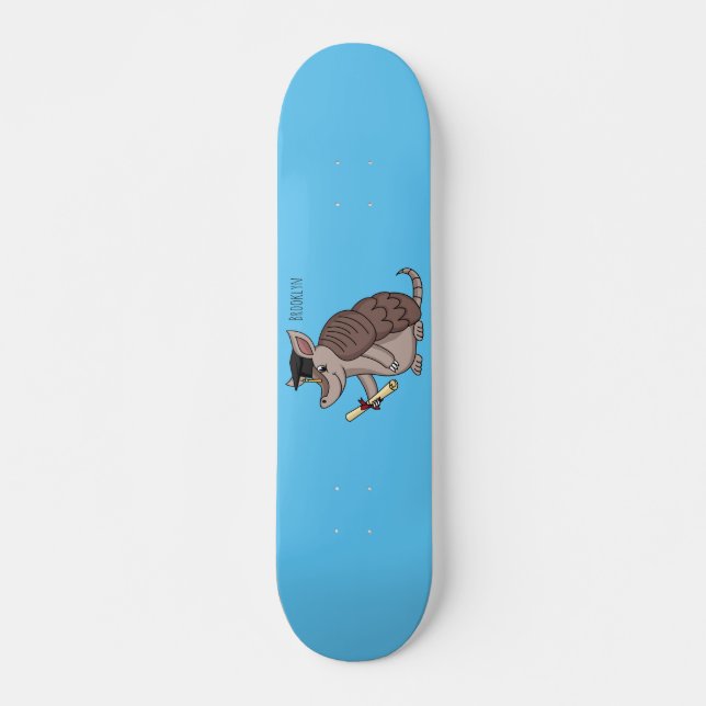 Skateboard Armadillo cúbico con personalizado de tapón de gra (Anverso )