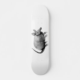 Skateboard Armadillo from Texas - Glaze