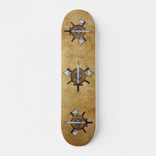 Skateboard Armas Medievales (Anverso )