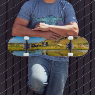 Skateboard Arnarstapi Amtmansshus Y Monte Stapafell, Islandés