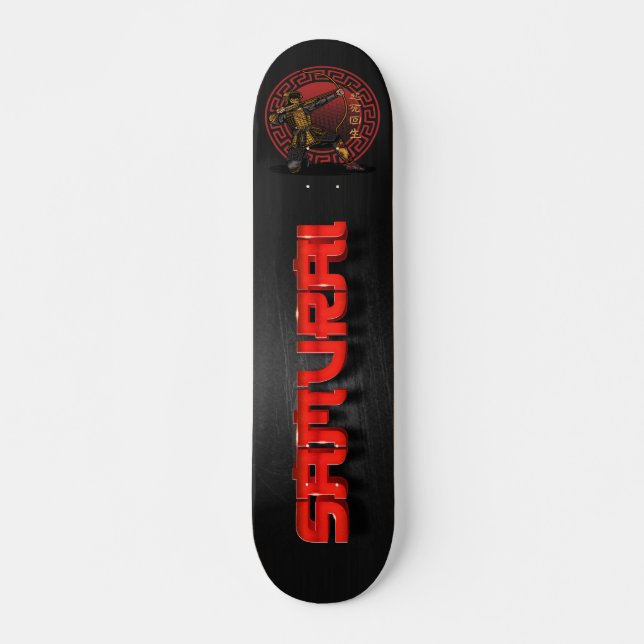 Skateboard Arquero de Samurai (Anverso )