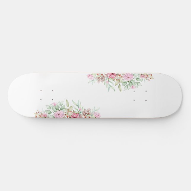 Skateboard Arreglo floral (Horz)
