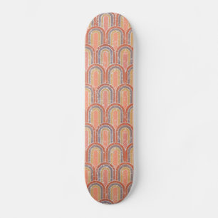 Skateboard Arrojando las arcoiris