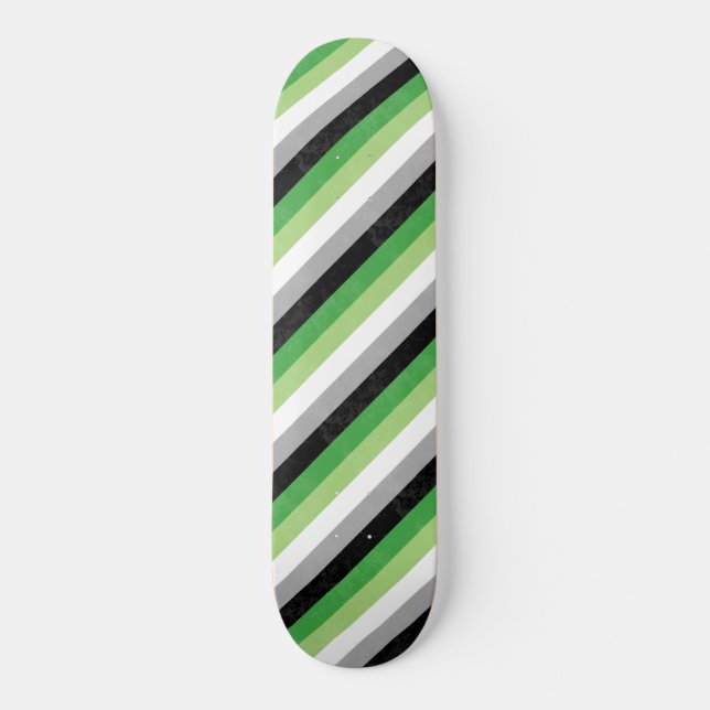 Skateboard arromántico (Anverso)
