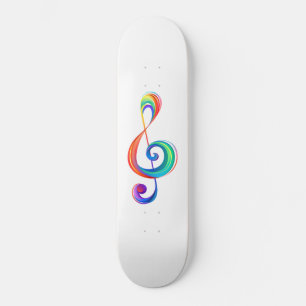 Skateboard Arroyo arcoiris estratificado