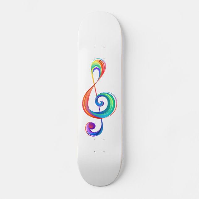 Skateboard Arroyo arcoiris estratificado (Anverso)