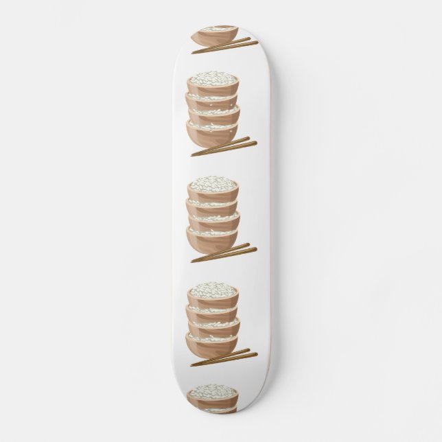 Skateboard Arroz adecuado para alimentos (Anverso)