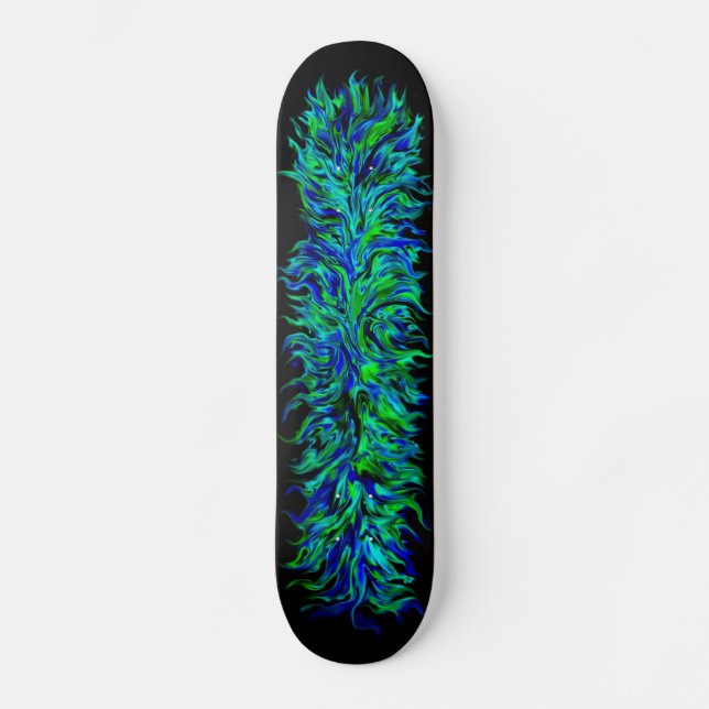 Skateboard Artdeco al estilo Regenbogen (Anverso)