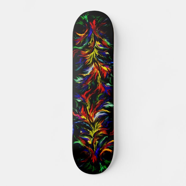 Skateboard Artdeco al estilo Regenbogen (Anverso)