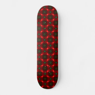 Skateboard Artdeco en estilo retro