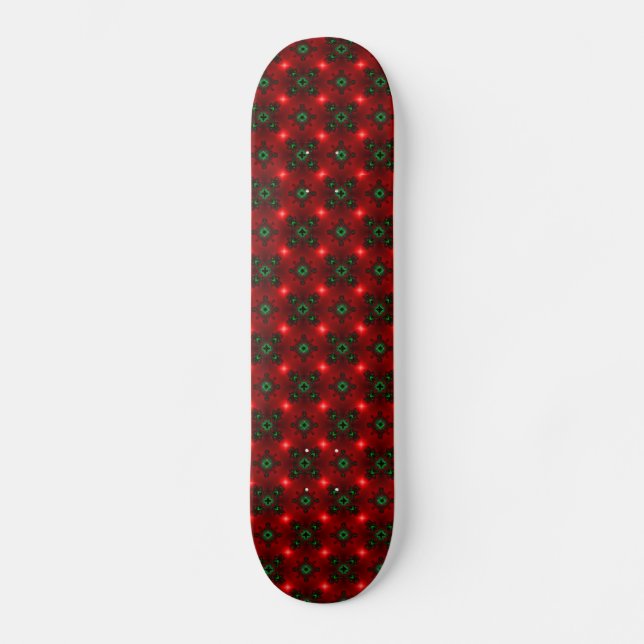 Skateboard Artdeco en estilo retro (Anverso)