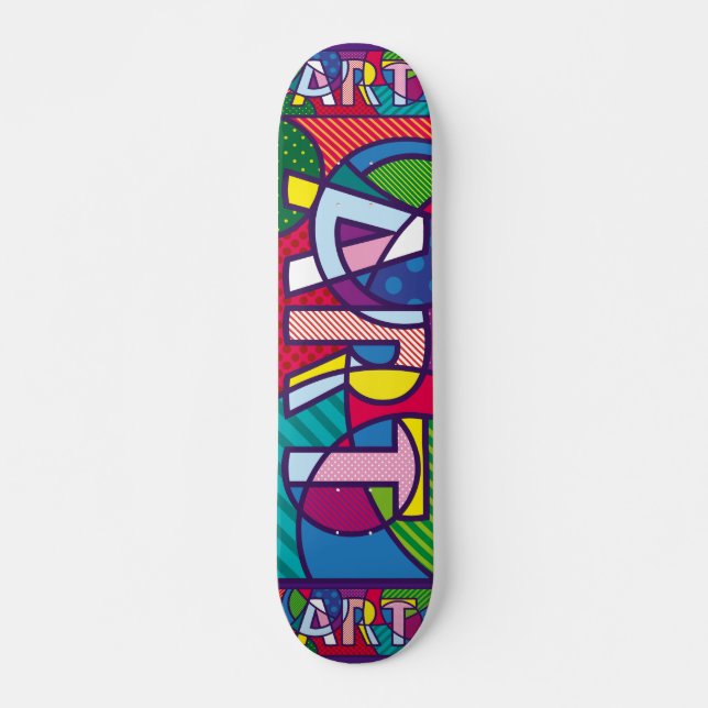 Skateboard Arte (Anverso )
