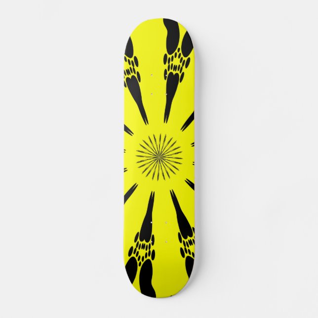 SKATEBOARD ARTE ABSTRACTO (Anverso)