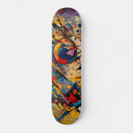 Skateboard Arte abstracto