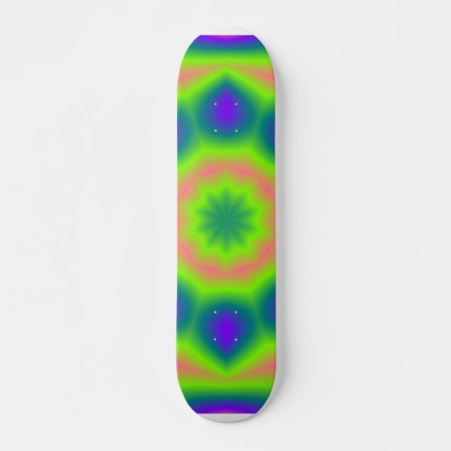 SKATEBOARD ARTE ABSTRACTO (Anverso )