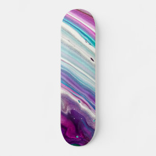 Skateboard Arte abstracto colorido