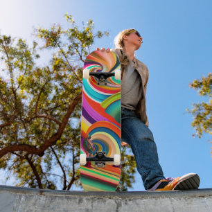 Skateboard Arte abstracto de Bonnaroo