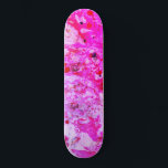 Skateboard Arte abstracto de color rosa rojo morado moderno<br><div class="desc">Panorama de Personalizado Blank De Estilo Moderno Y Colorido Rosa Rojo Púrpura.</div>