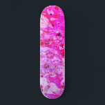 Skateboard Arte abstracto de color rosa rojo morado moderno<br><div class="desc">Panorama de Personalizado Blank De Estilo Moderno Y Colorido Rosa Rojo Púrpura.</div>
